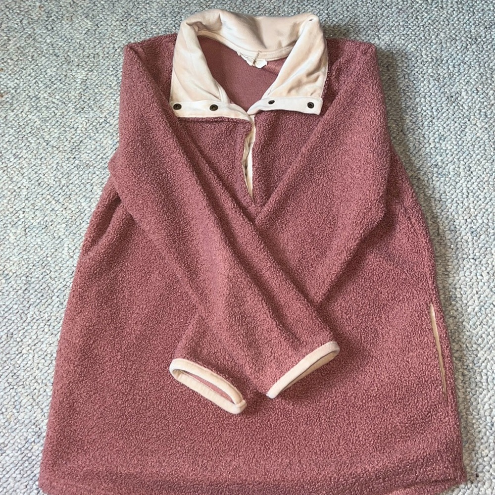 Fleece lined sherpa